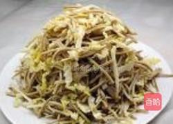 凉拌白菜豆腐丝的做法图解6