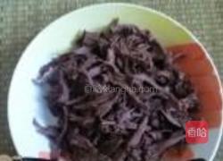 凉拌猪心的做法图解4