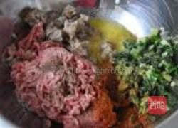 牛肉圆子菌奶油汁的做法图解3