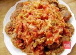 西红柿炒虾米的做法图解9