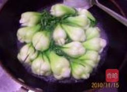 清水油盐炒油菜的做法图解4