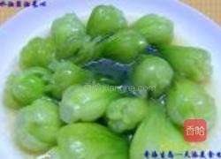 清水油盐炒油菜的做法图解8