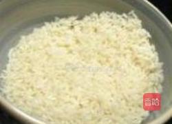 香炒糯米饭的做法图解1