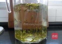 绿茶黄瓜米糊的做法图解2