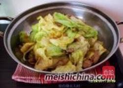 干锅手撕包菜的做法图解7