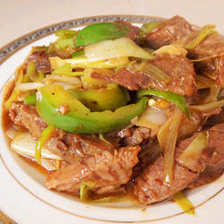 葱香扒肉条的做法[图]