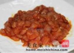 肉末蒸豆腐的做法图解4