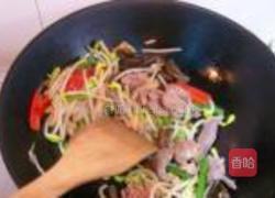 五彩爆鸭杂的做法图解10