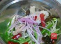 五彩爆鸭杂的做法图解7