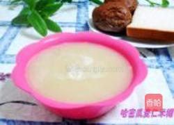 哈密瓜麦仁黄米糊的做法图解6