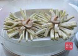 菊花茄子的做法图解5