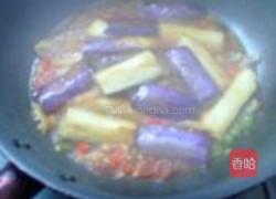 蒜香腊味烧茄子的做法图解11