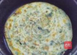 苋菜鸡肉烙饼的做法图解16