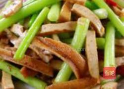 蒜薹炒香干的做法图解6
