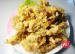 啤酒炸香椿鱼的做法图解9