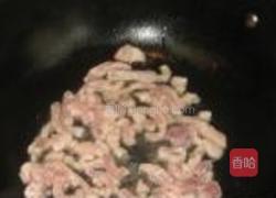 青椒豆丝小炒肉的做法图解4