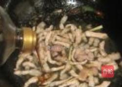 青椒豆丝小炒肉的做法图解5