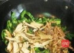 青椒豆丝小炒肉的做法图解7
