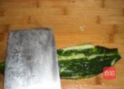 紫苏松仁拌海蜇的做法图解3