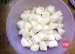 猪肉干焖白萝卜的做法图解2