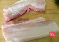 茭白五花肉的做法图解4