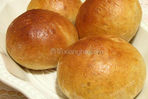 红豆全麦面包