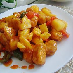 菠萝咕噜肉的做法[图]