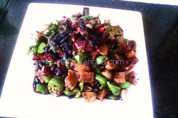 辣炒豆豉豆干