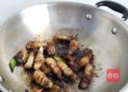 红烧肉炖豆角的做法图解5