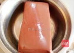 青蒜苗炒羊血的做法图解1