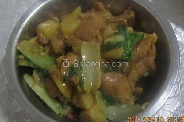 白菜与鸡腿