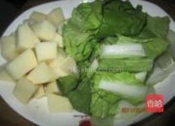 白菜与鸡腿的做法图解7