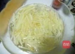 酸辣苹果丝的做法图解3