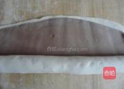 抹茶可可馒头的做法图解7
