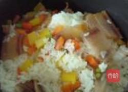 腊肉胡萝卜焖饭的做法图解13