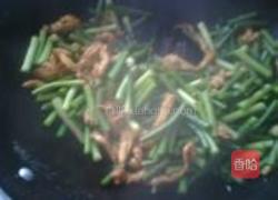 蒜薹鸡丝的做法图解4