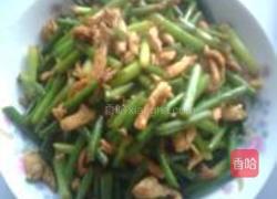蒜薹鸡丝的做法图解5