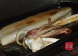 烧汁焗鱿鱼的做法图解2