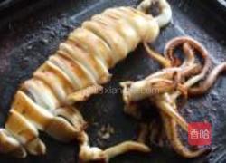 烧汁焗鱿鱼的做法图解5