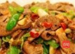泡椒炒猪肝的做法图解9