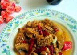 香辣腰花的做法图解10