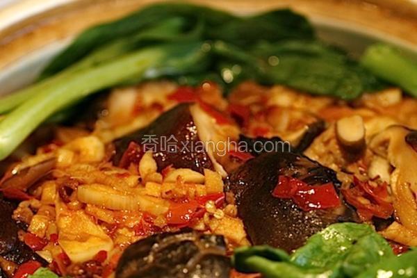 香菇豆腐煲