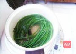 姜丝豇豆的做法图解3