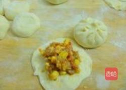 牛肉玉米发面饼的做法图解10