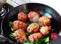 红烧狮子头的做法图解11