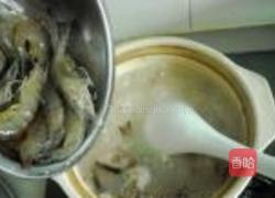 皮蛋虾粥的做法图解13