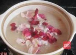 玫瑰花桂圆粥的做法图解11