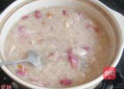 玫瑰花桂圆粥的做法图解13
