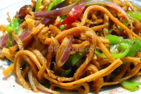 葱爆鱿鱼丝