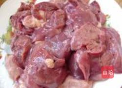 辣椒炒鸡肝的做法图解1